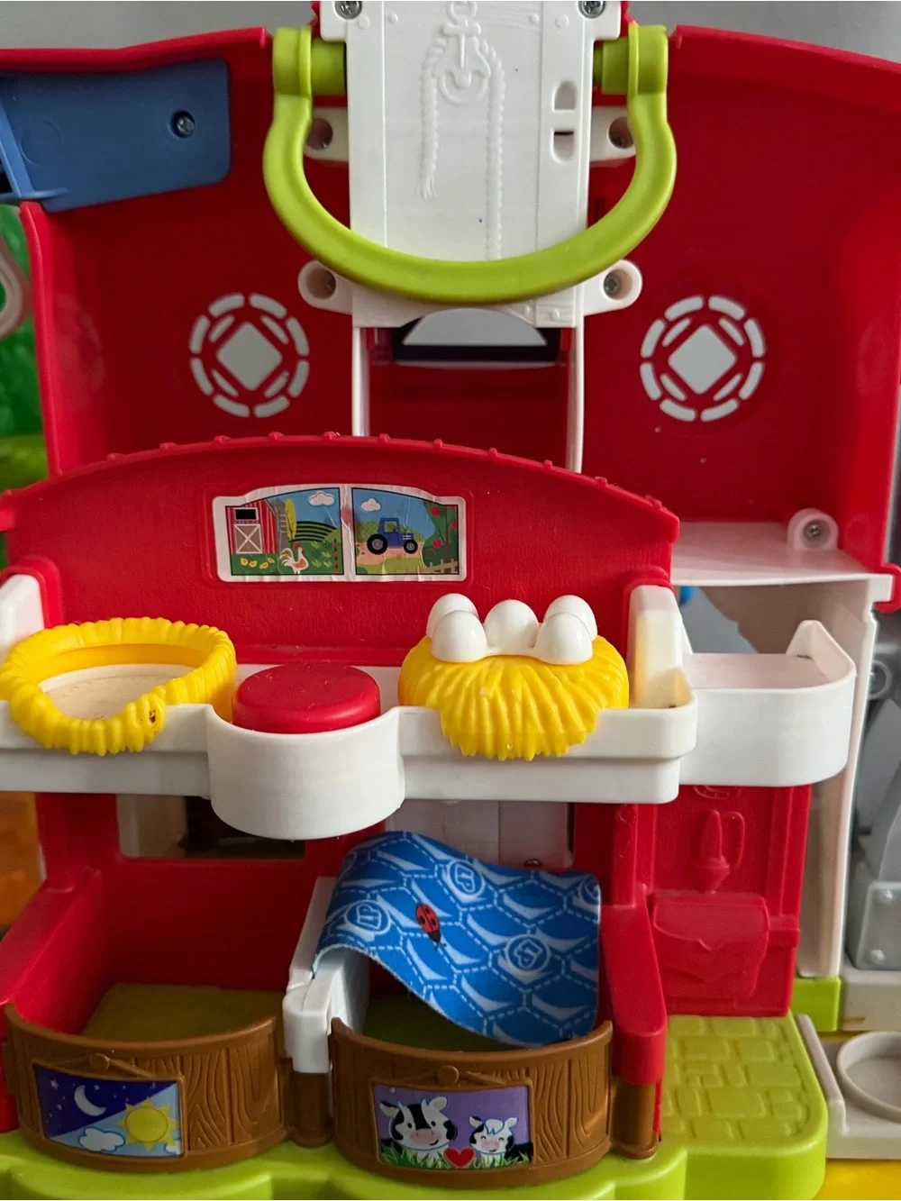Fisher-Price Red little People Farm house